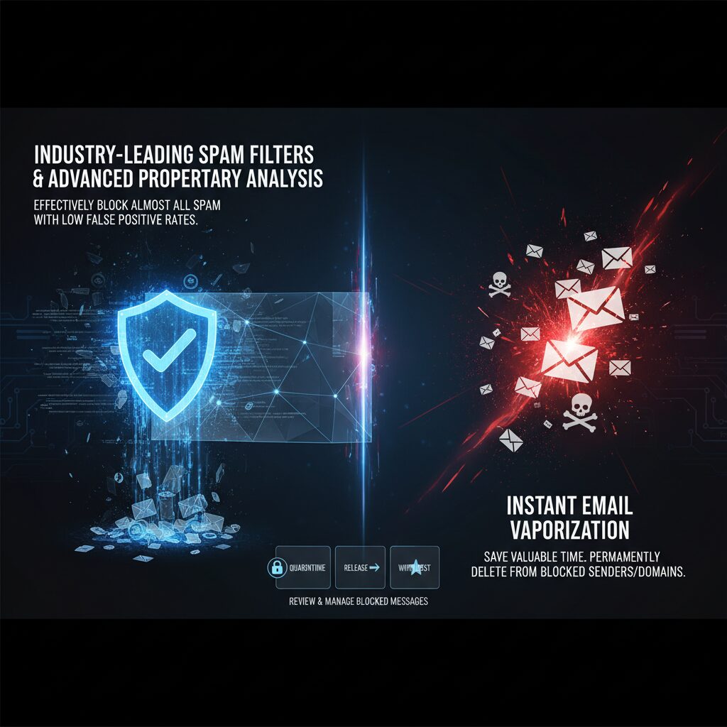 Email Spam Filtering with Vaporization